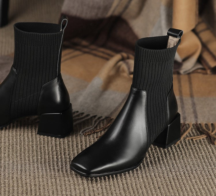 Bota Feminina Dallas Texana Western Cano Curto com Malha