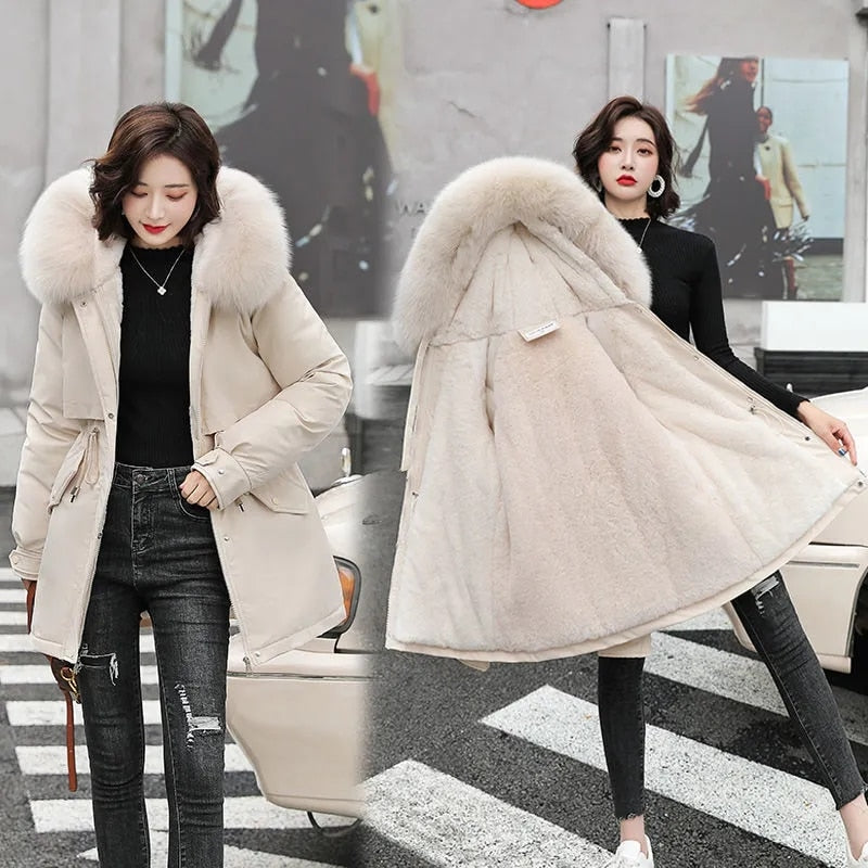 Casaco Feminino Forrado em Veludo Brooklyn