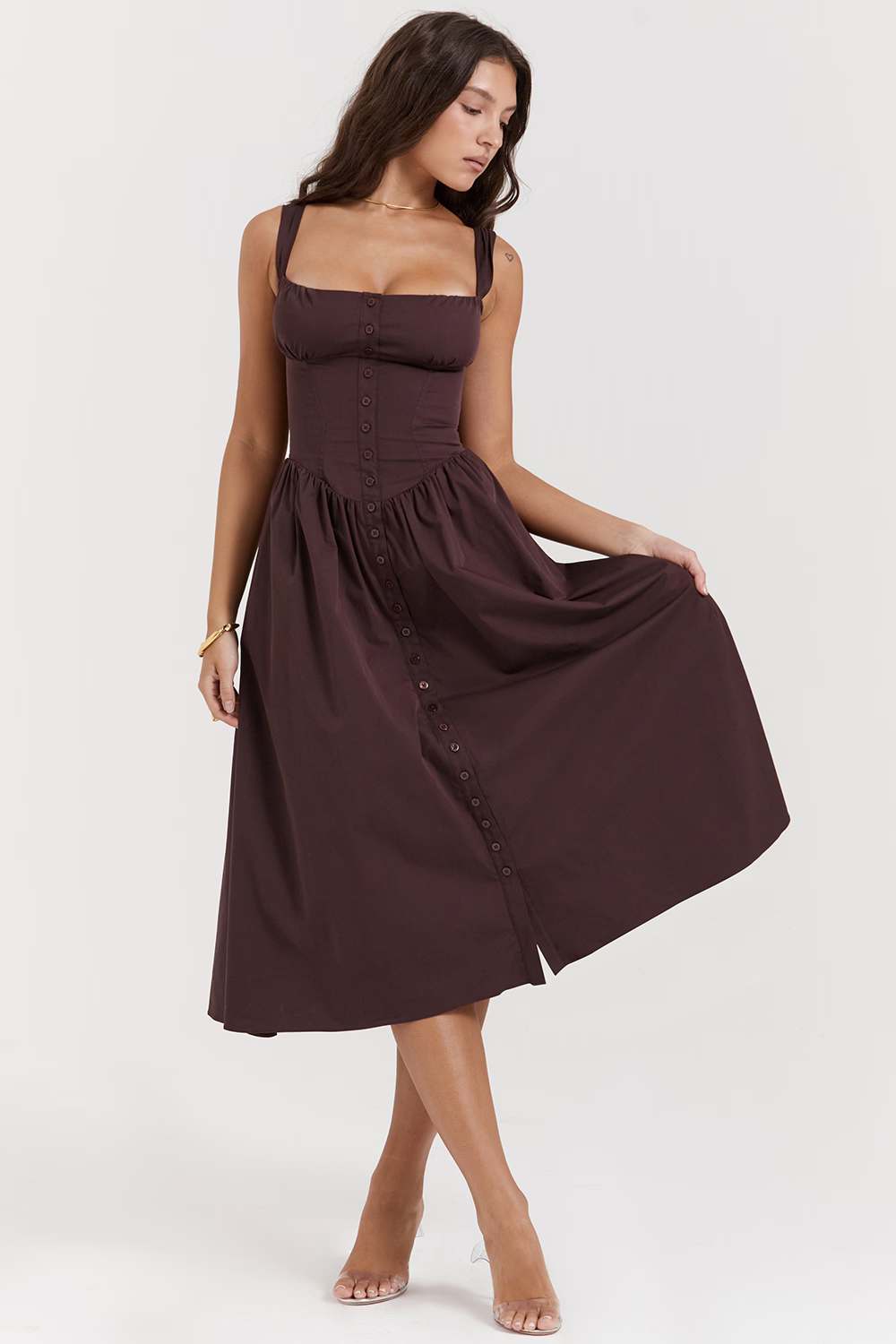 Vestido Feminino Midi Annebeth