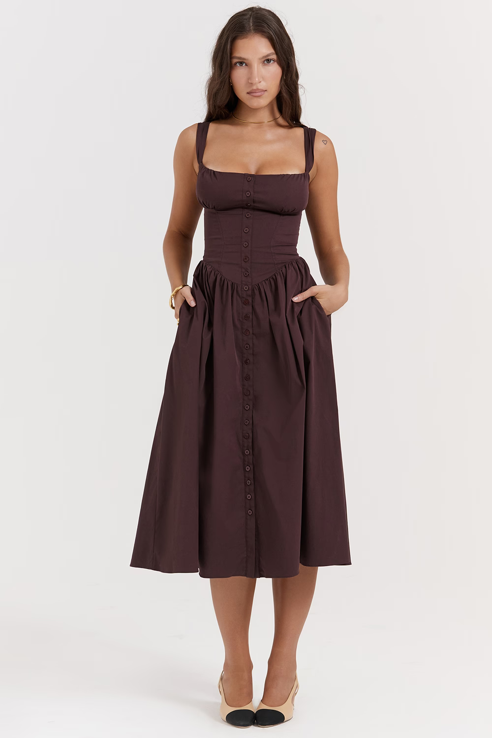 Vestido Feminino Midi Annebeth