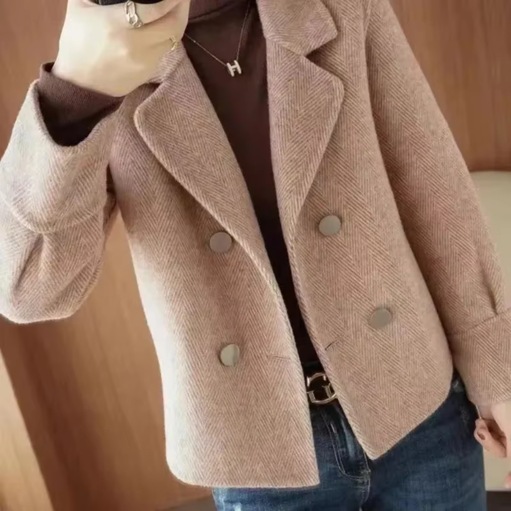 Casaco Feminino Inverno de Lã Bessie