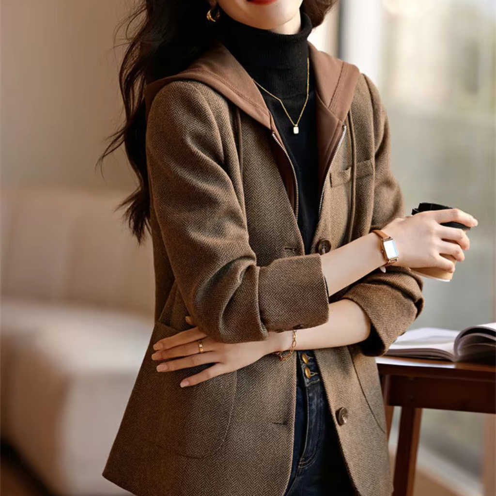 Casaco Feminino Inverno de Lã Bella