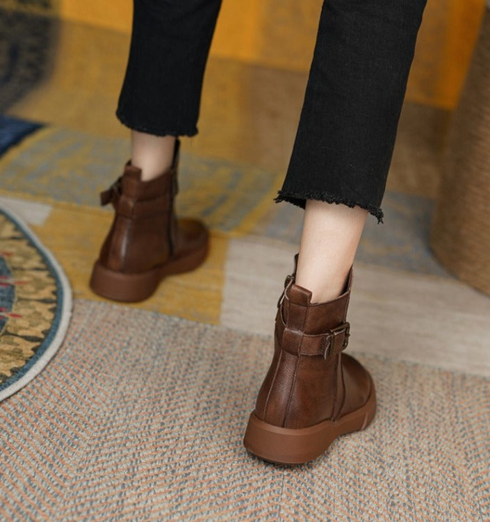 Bota Feminina Atena Cano Curto