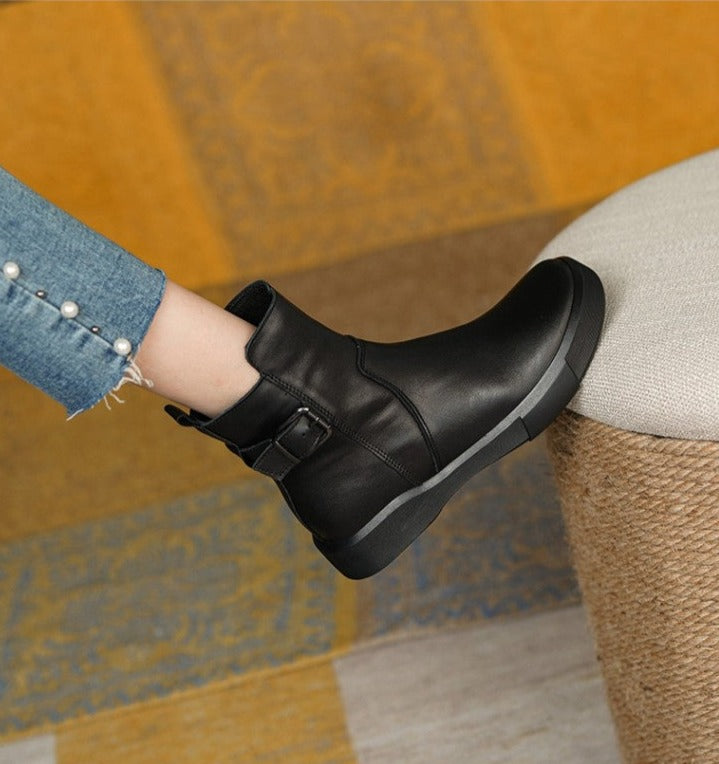 Bota Feminina Atena Cano Curto