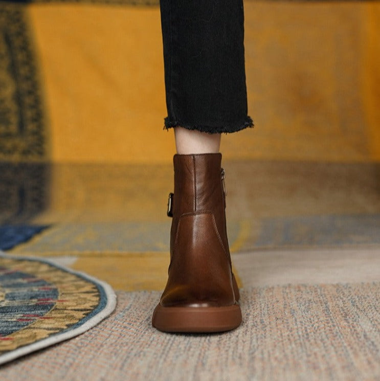 Bota Feminina Atena Cano Curto