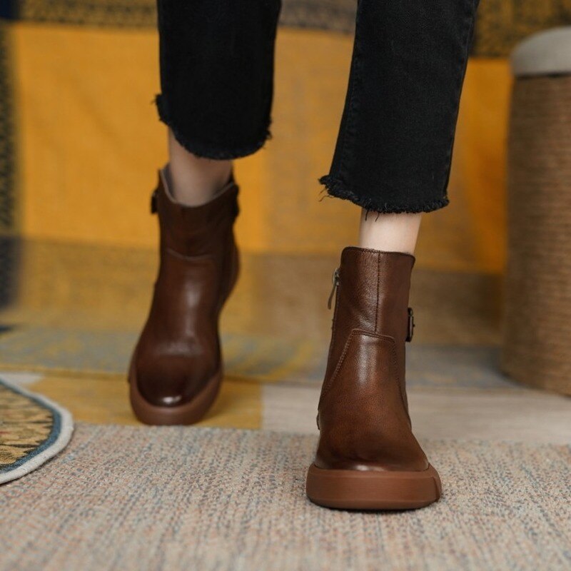 Bota Feminina Atena Cano Curto