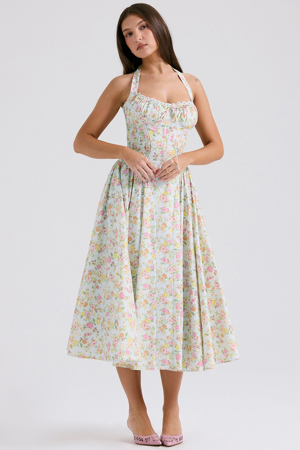 Vestido Feminino Midi Antonieta