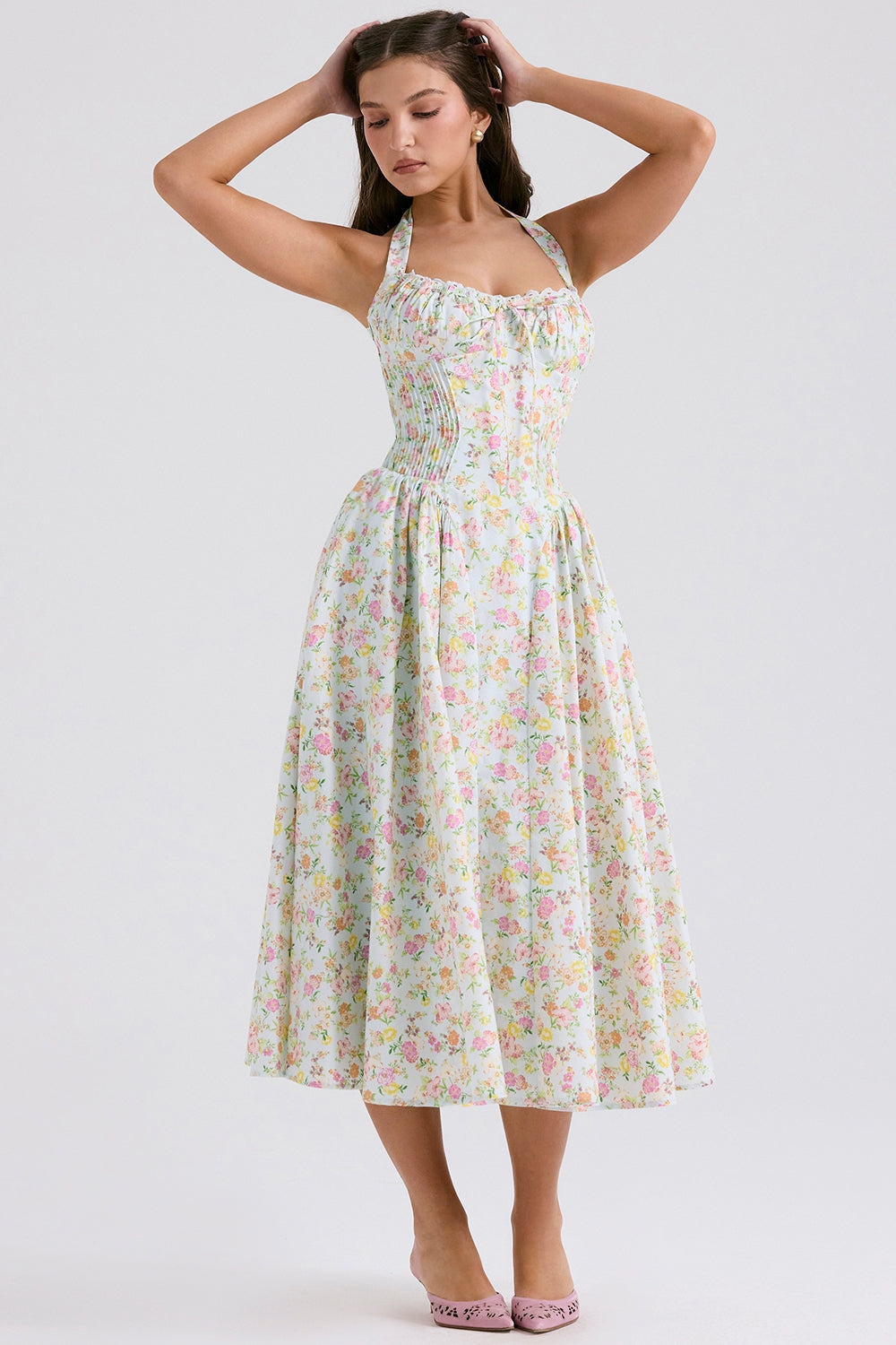 Vestido Feminino Midi Antonieta