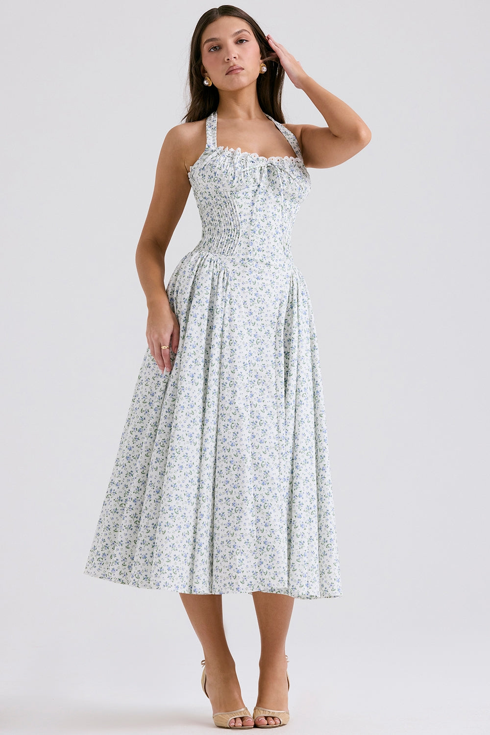 Vestido Feminino Midi Mavi