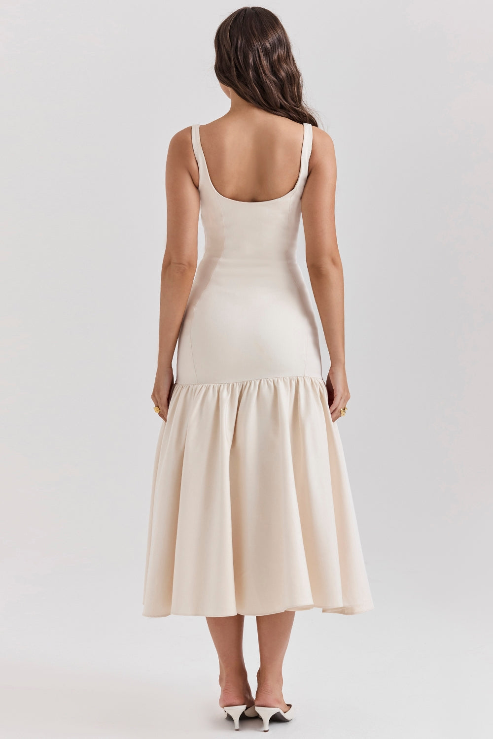 Vestido Feminino Midi Clara