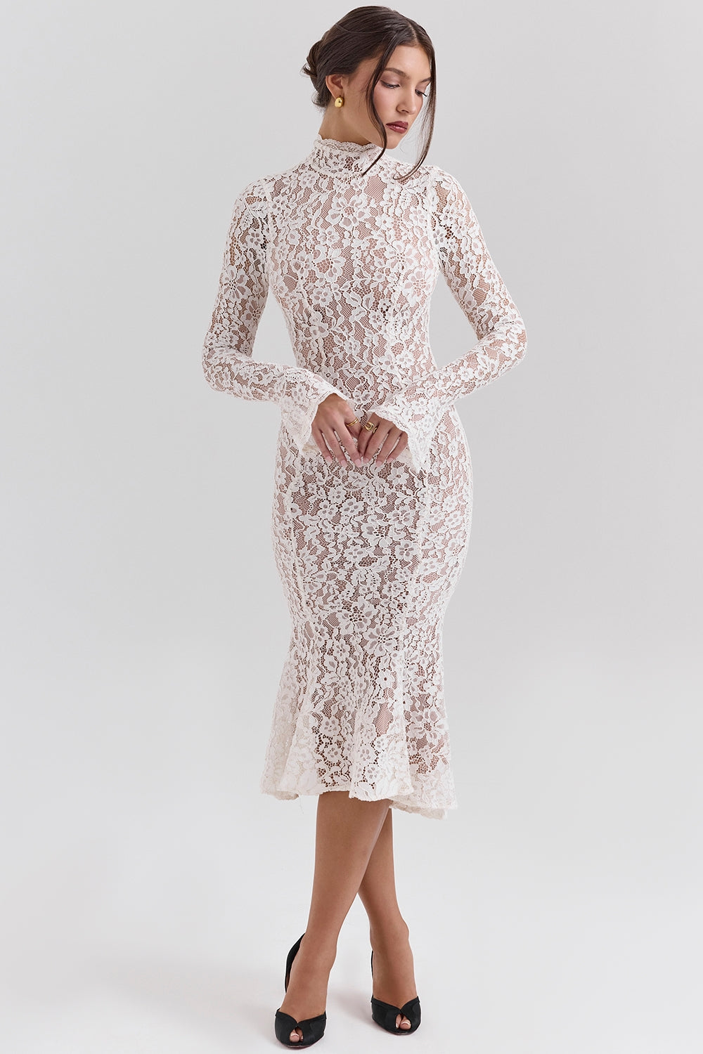 Vestido Feminino Midi Margaret